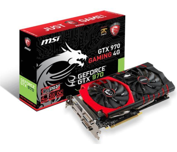 MSI GeForce GTX970 4096MB 256bit GAMING - 208790 - zdjęcie